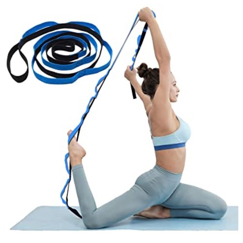 YOGA STRETCH STRAP (F03EG004-BL)