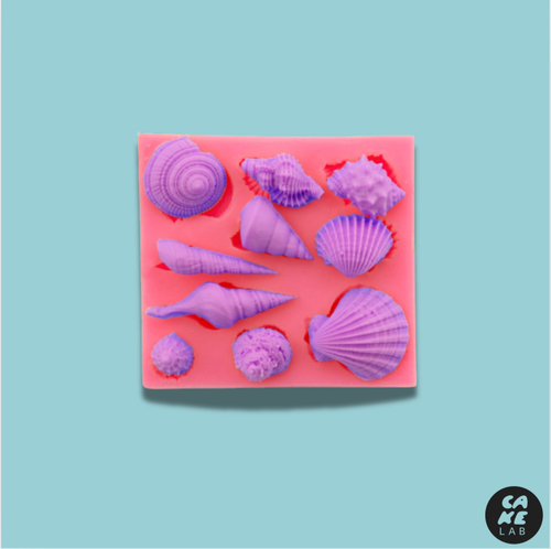 Cake Lab  - Seashells silicone mold