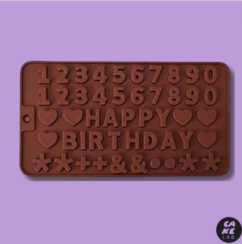 Cake Lab  - Numbers silicone mold