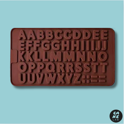 Cake Lab  - Letters silicone mold