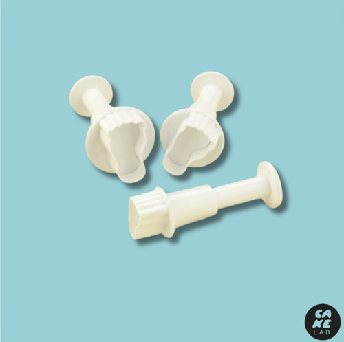 Mini Baby feet plunger cutters