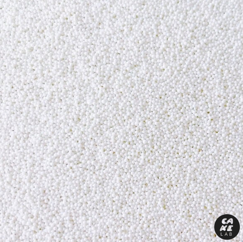 Cake Lab  - 2mm White sprinkles - 100g