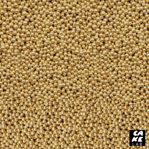 2mm Gold Sprinkles - 100g