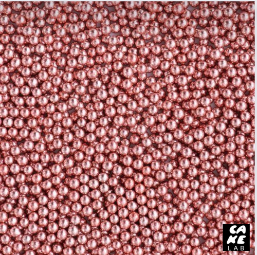 4mm Metallic Pink sprinkles - 250g