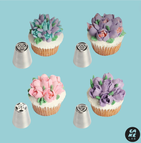 Cake Lab  - Russian flower tips Set