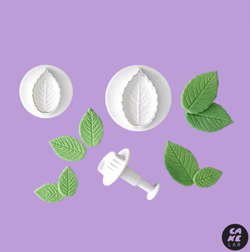 Leaf fondant cutter (set of 3)