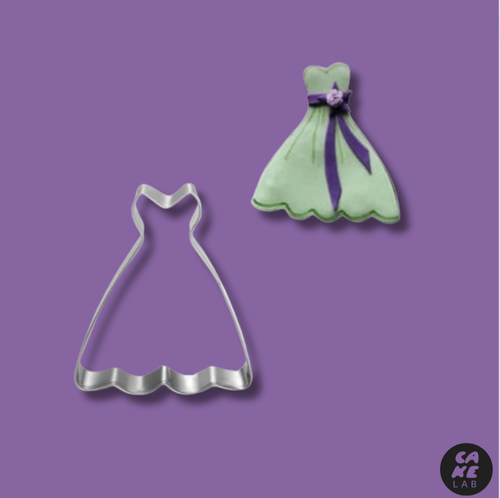 Dress cookie cutter