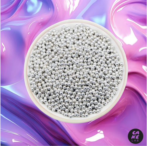 Cake Lab  - 2mm Silver Sprinkles - 250g