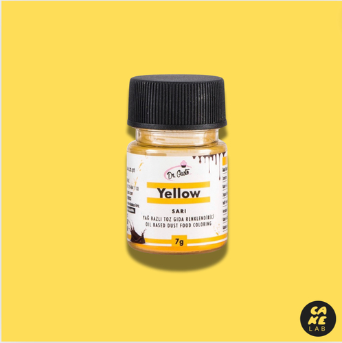 Cake Lab  - Yellow - Oil based powder 7g