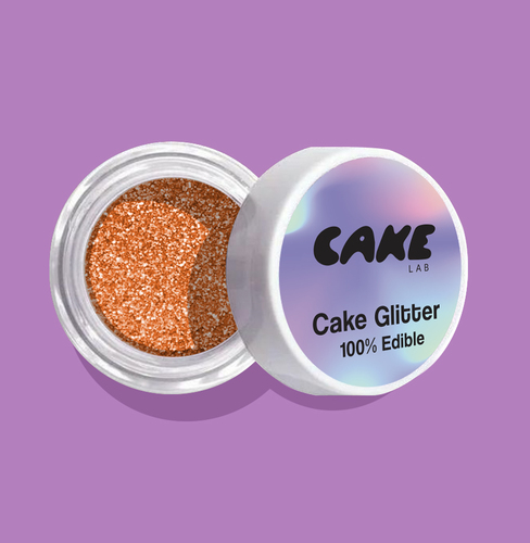 Neon Orange Cake Glitter