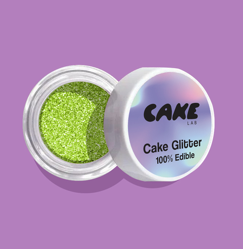 Neon Green Cake Glitter