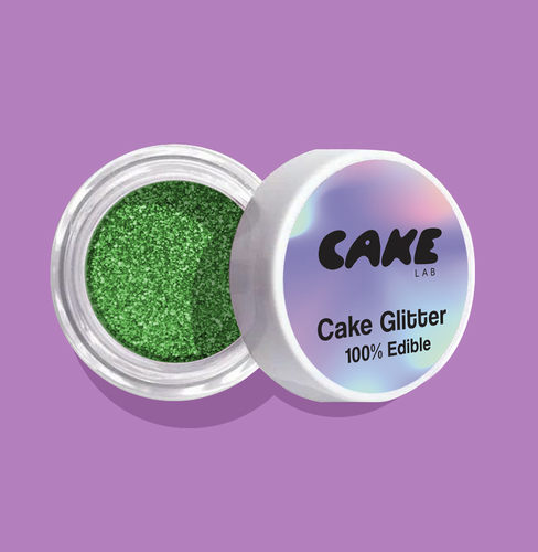 Green Cake Glitter