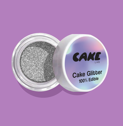 Silver Cake Glitter