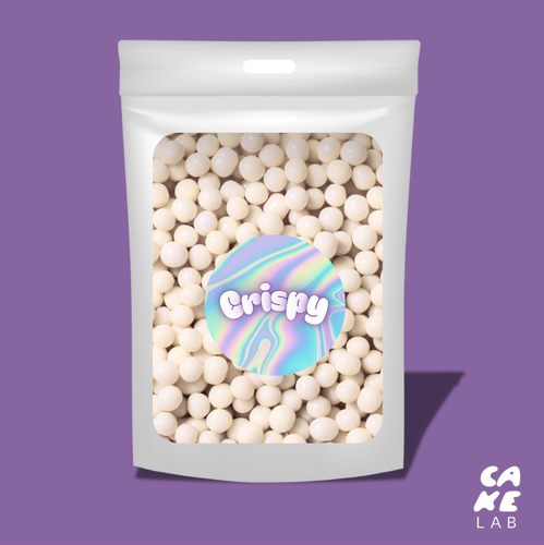 Crispy White Chocolate Covered Sprinkles - 250g
