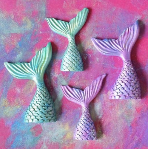 Mermaid Tail mold 8cm