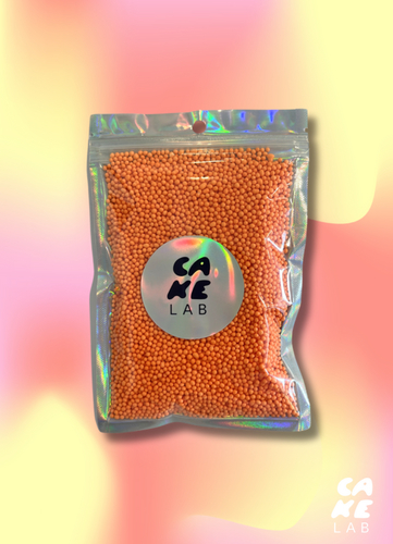 2mm Orange Sprinkles - 100g