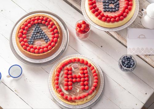 Cheesecake With Letter