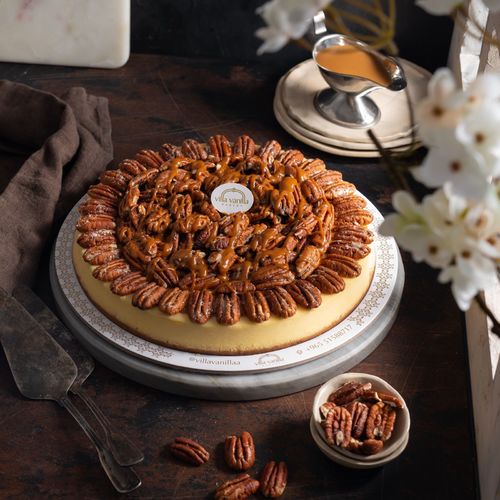 Villa Vanilla - Pecan Cheese Cake - (30 Minutes for preparation)