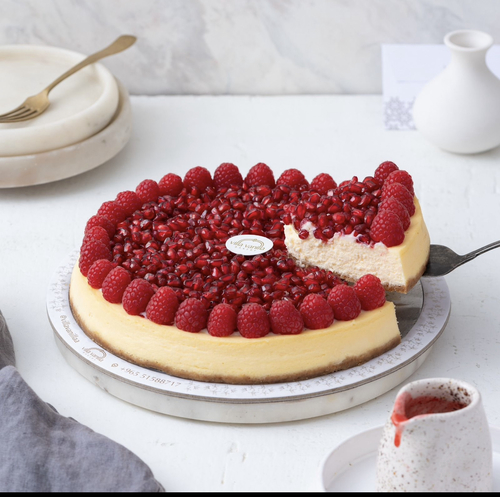 Villa Vanilla - pomegranate cheesecake