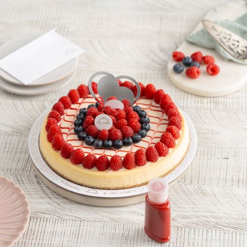 Cheesecake With Two Kind Berries