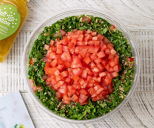 Tabbouleh Quinoa classic lemon dressing - Lemon and olive oil , vinegar dressing