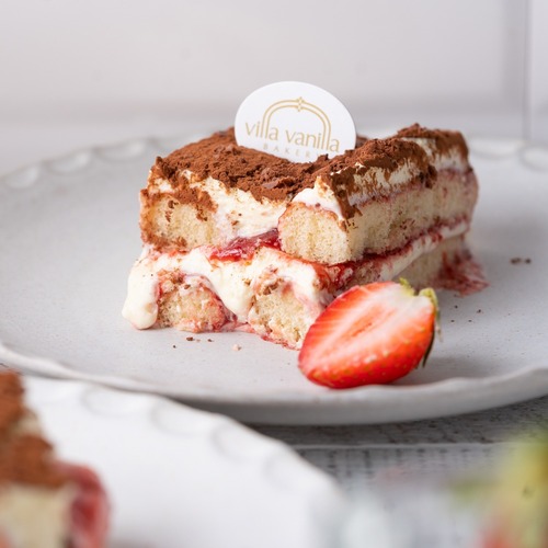 🍓Tiramisu strawberry - طبقات حلو البارد بنكهة الفراولة