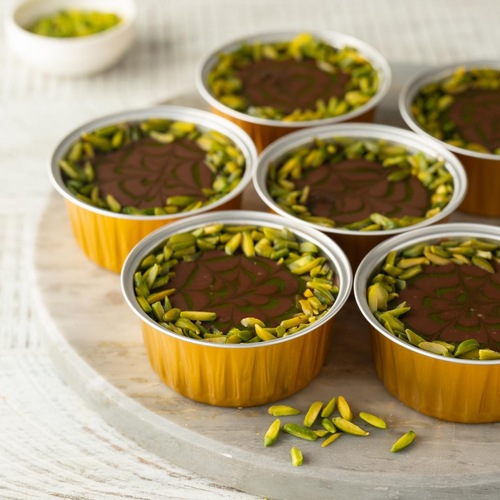 Pistachio chocolate pudding small size