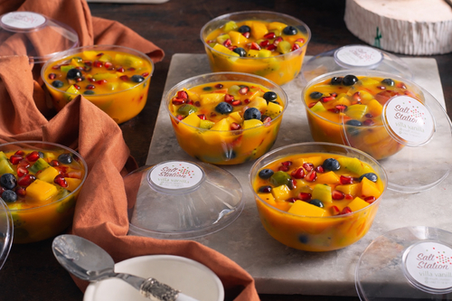 Yellow Fruits salad