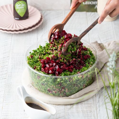 Tabbouleh Quinoa with Balsamic Dressing