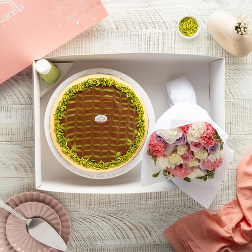 ‏ChocoPist cheesecake