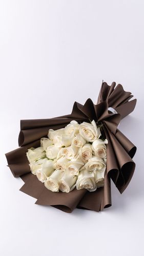 White rose bouquet Z1