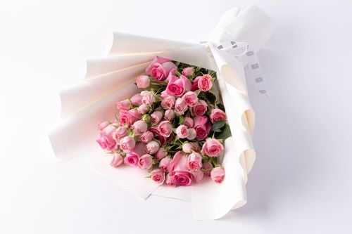 Pink Rose Bouquet Z15