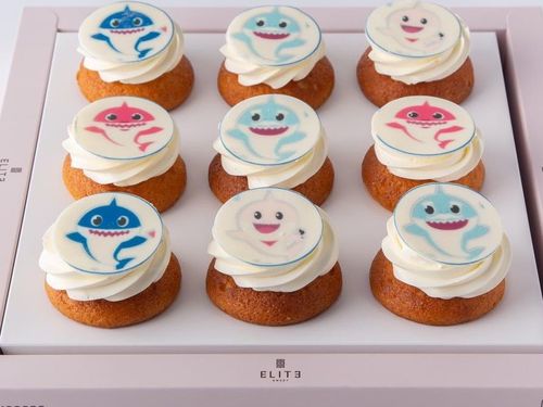 Kids Cupcakes 3 - 9 vanilla cupcakes