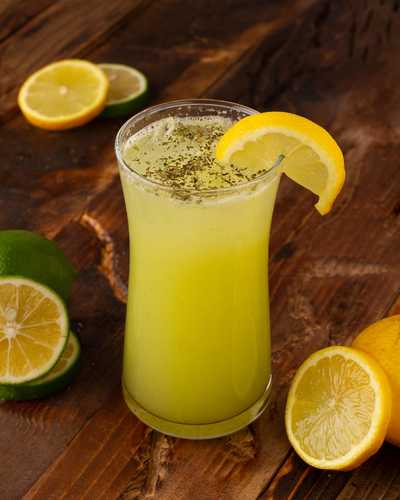 Lemon mint juice