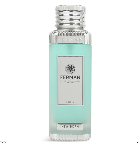 NEW BORN - NEW BORN 200 ML TOP NOTE : CARDAMOM , AMBER NOTE  MED NOTE : SAFFRON . BERGEMOT  BASE NOTE : PHEROMONE . BULGARIAN ROSE UNISEX