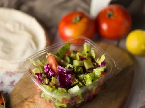 Mesh Bas Falafel - Green Salad - Green Salad