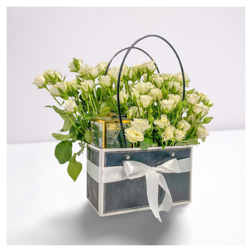 FLOWER BAG WITH BAKHOOR BURNER