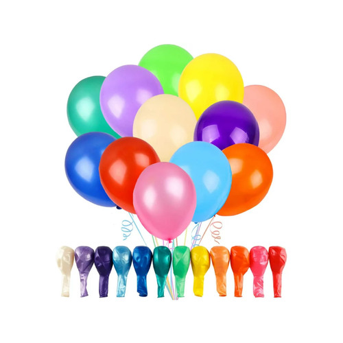 HELIUM FILLED BALLOONS - ALL MIX COLORS