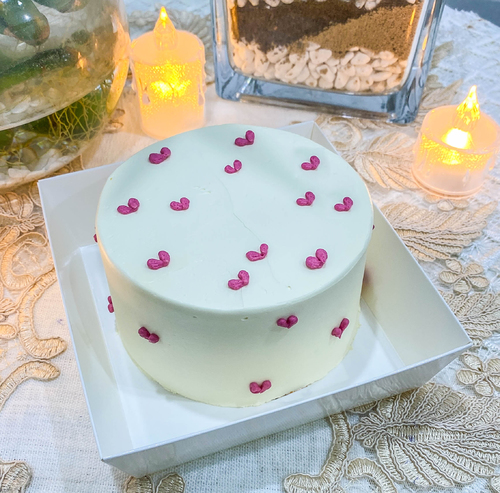 Ville Flowers - VANILLA MINI CAKE - CAKE ENOUGH FOR 2/4 PERSONS