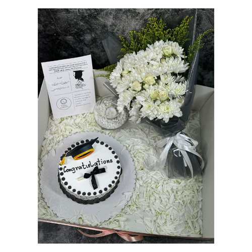 GRADUATION PACKAGE WHITE