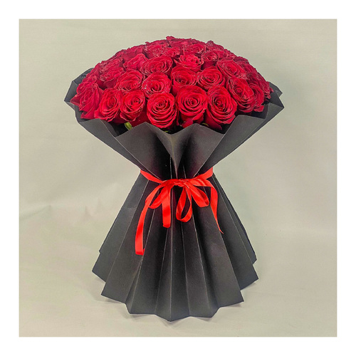 50 ROSES TOWER BOUQUET