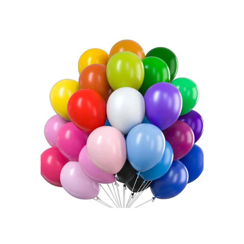 PLAIN AIR INFLATED BALLOONS