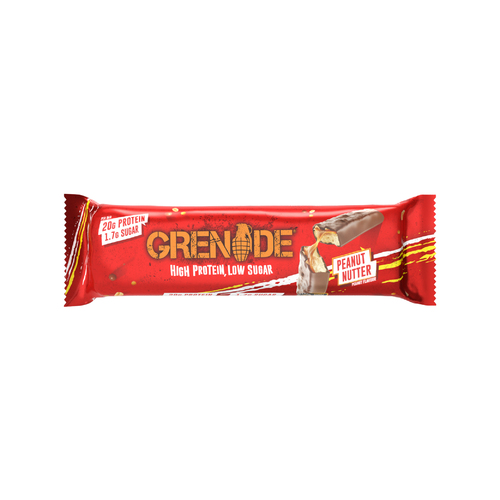 Grenade Peanut Nutter Bar 60 G - GRENADE PEANUT NUTTER BAR 60 G Origin: Netherland