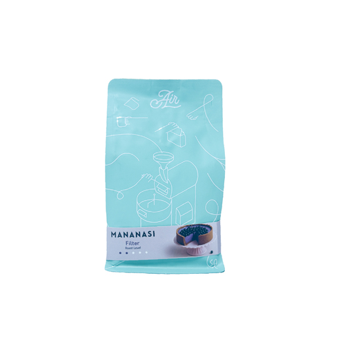 Mananasi Coffee – Filter - Origin: Uganda Processing: Natural Anaerobic Tasting Notes: Blueberries, blackberries, flowers, sweet orange, grapefruit fruit and vanilla Weight: 250 g Note: Store in a cool, dry place. For best quality, keep the coffee in its vacuum-sealed bag to prevent damage and preserve flavor.