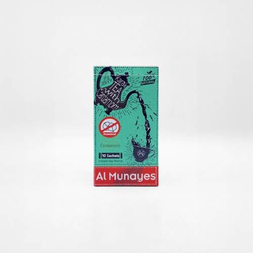 شاي كرك الهيل المنيس - العلامة التجارية: المنيس 
المنشأ: الهند 
الوزن: 200 غرام 
المحتوى: 10 أكياس شاي 
الوصف: خلطة سريعة التحضير – بدون سكر