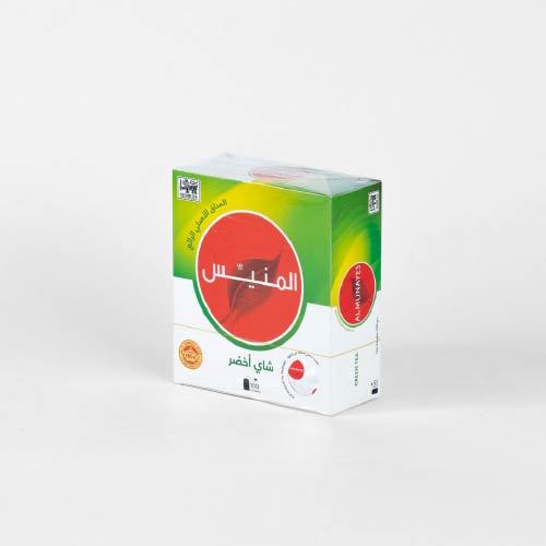 وديس  - شاي أخضر أكياس المنيس 100 كيس - اسم العلامة التجارية: المنيس 
المنشأ: سريلانكا 
الوزن: 200 غرام