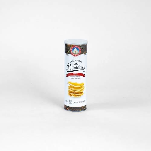 رقاقة العدس  طعم الشواء - اسم العلامة التجارية: أنكل ساباز بوبادومز 
الوزن: 70 غرام 
المنشأ: ماليزيا