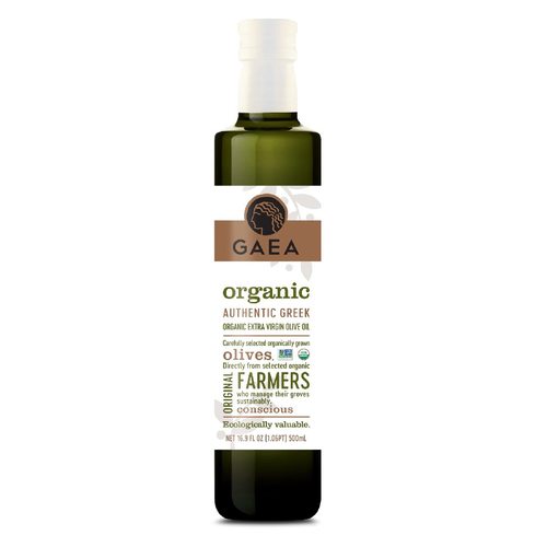 GAEA Organic Extra virgin Olive Oil - High-quality olive oil is packed with nutrients and healthy fats that nourish the body cells.Size:500 ml