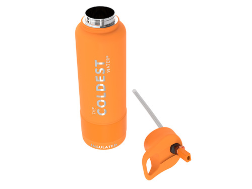 Coldest 1.2 L Sports Bottle | Jupiter Orange