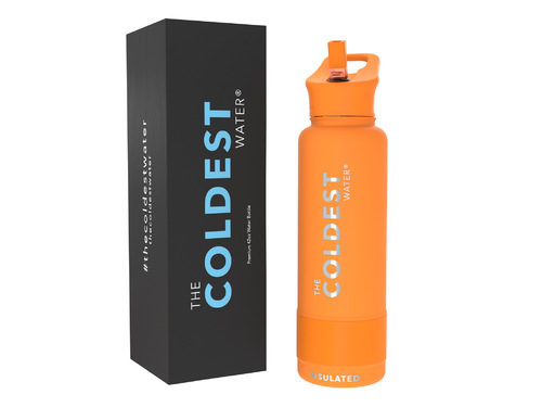 Coldest 1.2 L Sports Bottle | Jupiter Orange